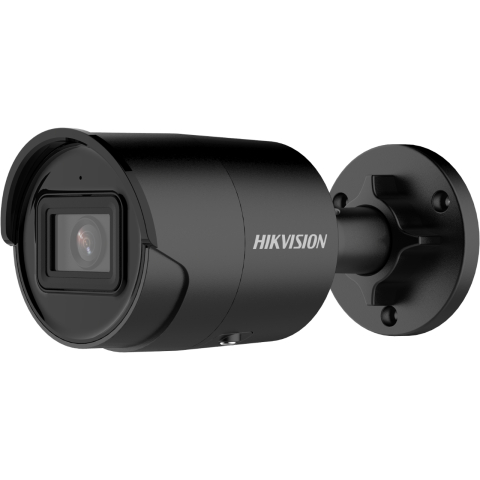 HikVision 4 Мп Bullet камера DS-2CD2046G2-IU F2.8 черная