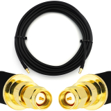 SMA Male / SMA Male 1м эластичный коаксиальный кабель — эквивалент LMR400 UF UltraFlex