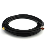 SMA Male / N Male Hex 1м IP67 коаксиальный кабель — эластичный HF-400-UF (эквивалент LMR400 UF UltraFlex)