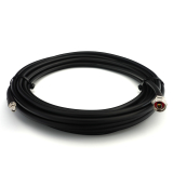 RP-SMA Male / N Male Hex 1м IP67 коаксиальный кабель — эластичный HF-400-UF (эквивалент LMR400 UF UltraFlex)