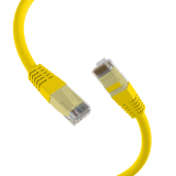 Патч-корд Cat5e 1м желтый