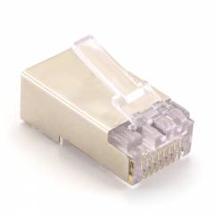 RJ45 коннектор Cat5e экранированный